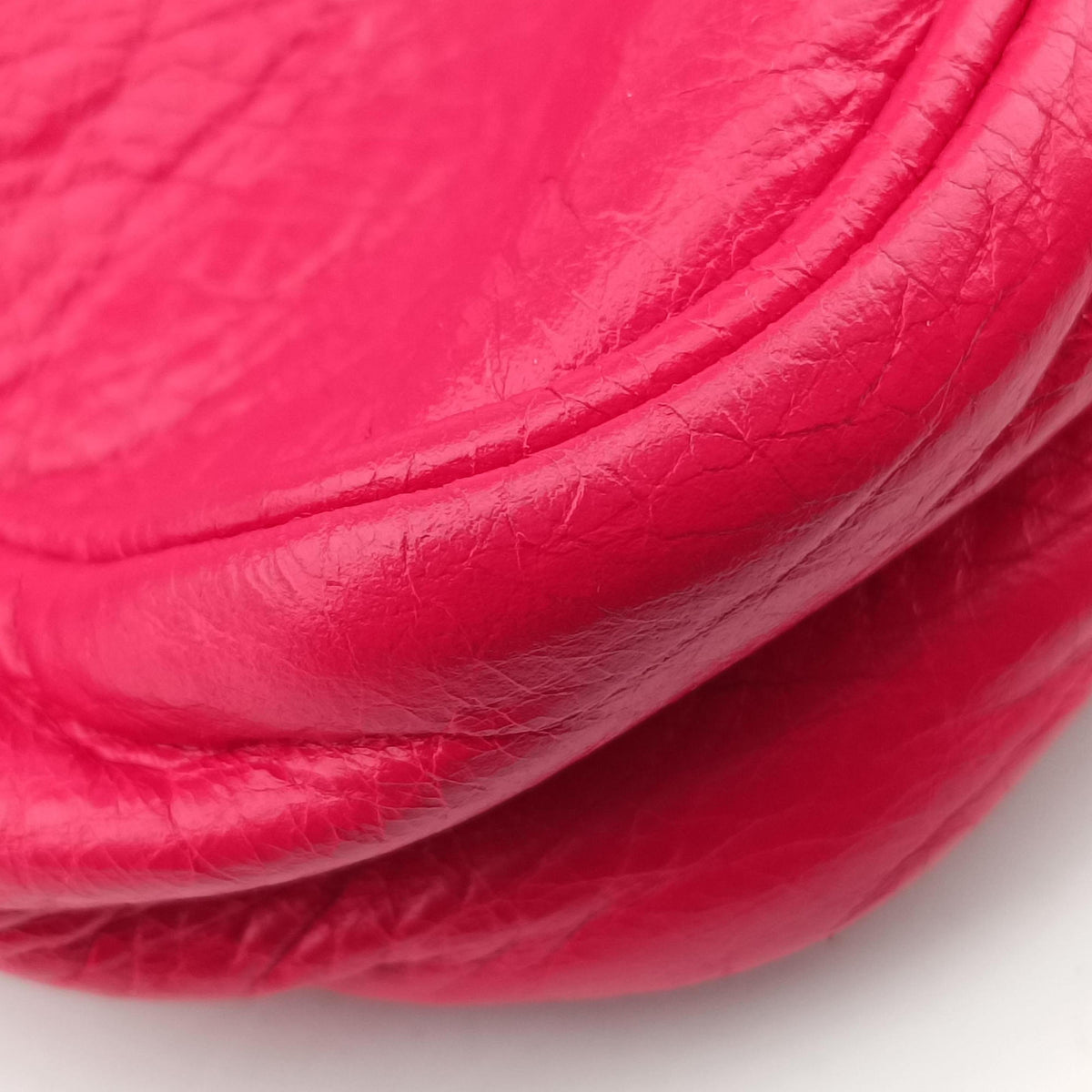 Secondhand Balenciaga The Giant Hip Red lambskin  shoulderbag | stylenewstar