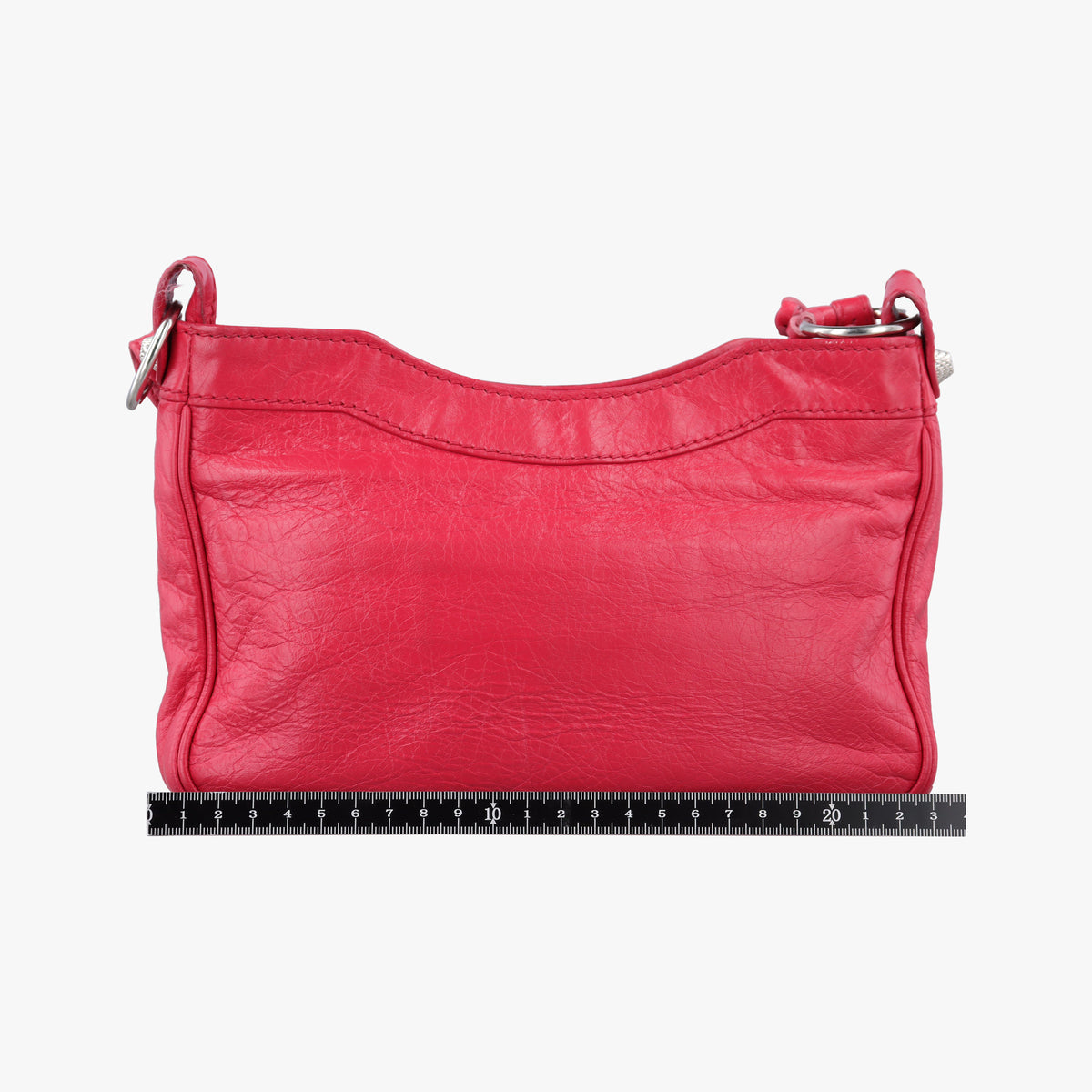 Secondhand Balenciaga The Giant Hip Red lambskin  shoulderbag | stylenewstar