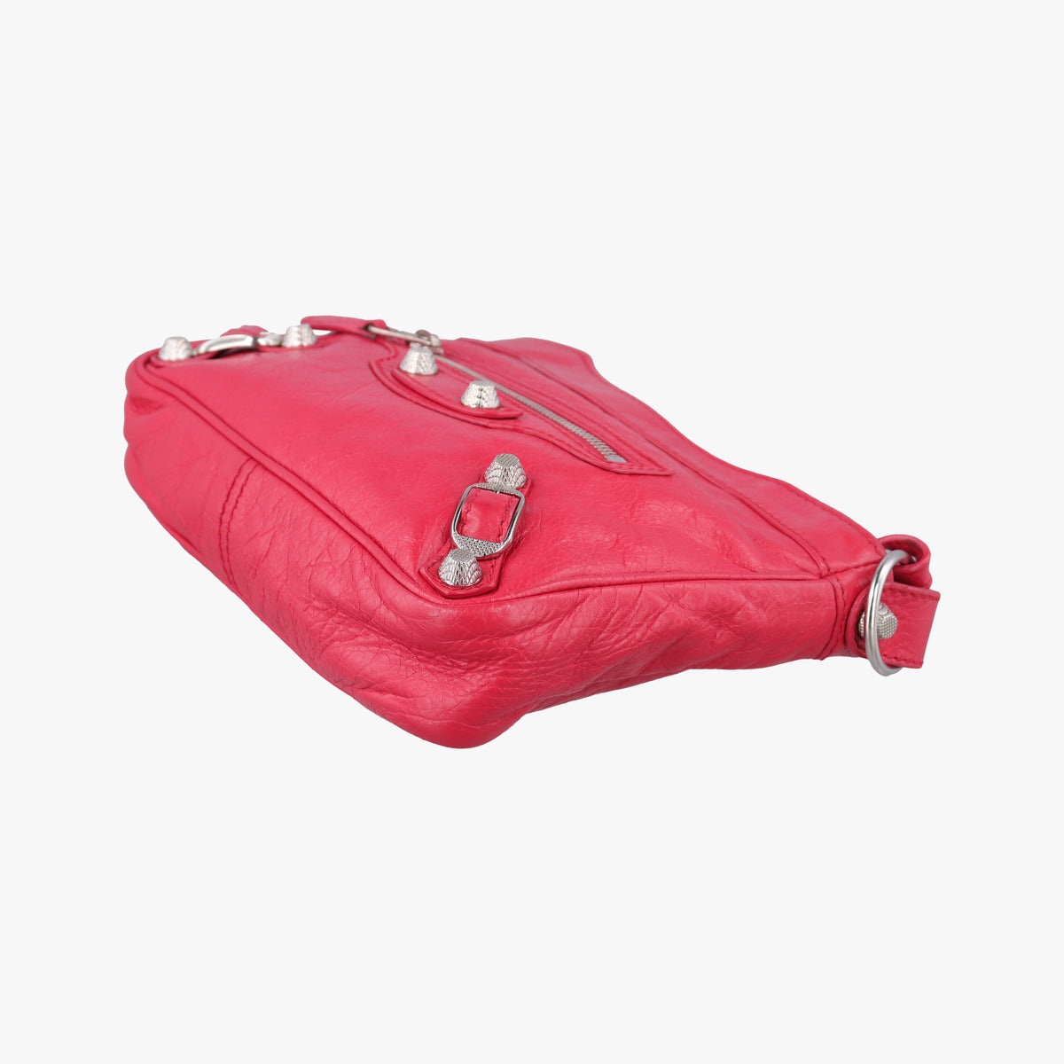 Secondhand Balenciaga The Giant Hip Red lambskin  shoulderbag | stylenewstar