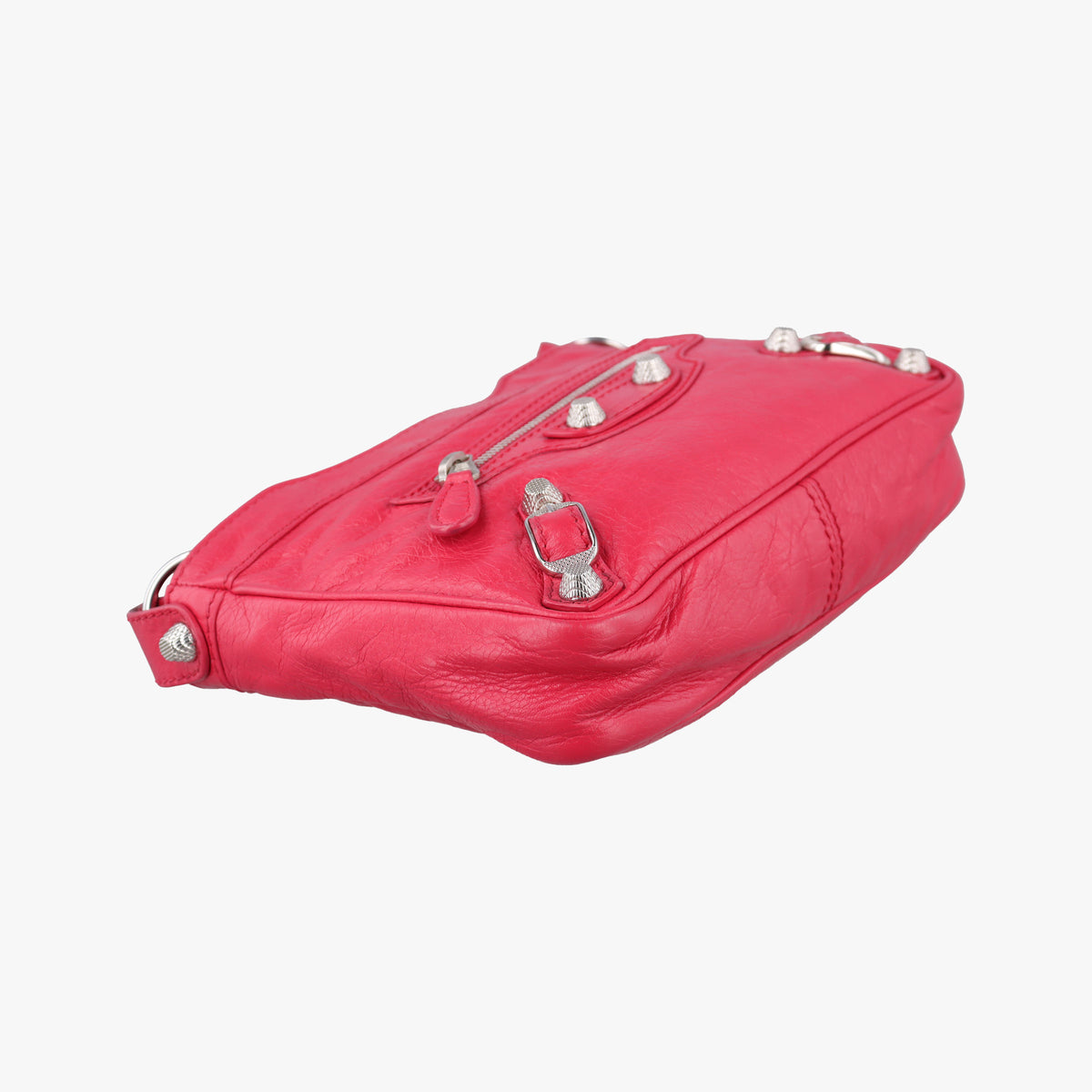 Secondhand Balenciaga The Giant Hip Red lambskin  shoulderbag | stylenewstar