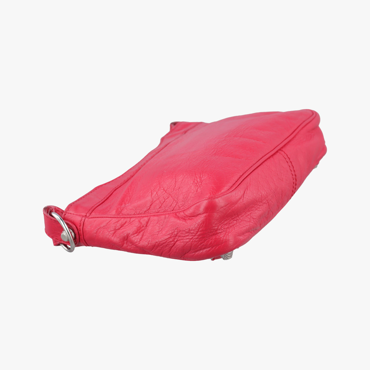 Secondhand Balenciaga The Giant Hip Red lambskin  shoulderbag | stylenewstar