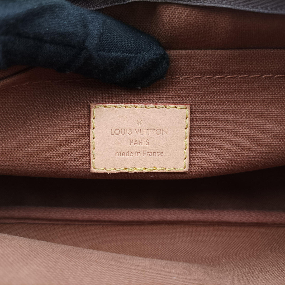 Pre-owned Louis Vuitton Multi Pochette Accessoir brown×khaki Monogram Canvas M44813 shoulderbag | stylenewstar