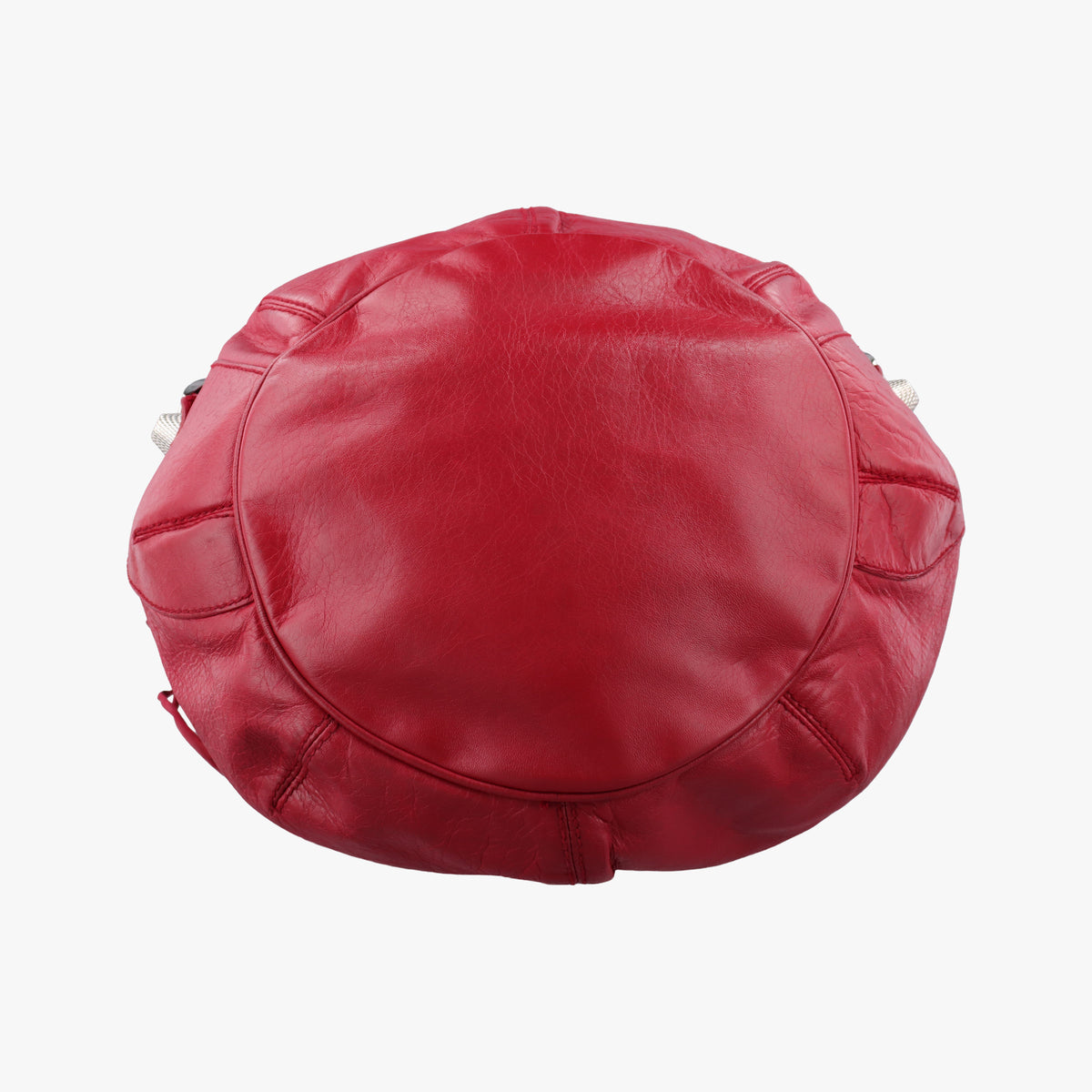 Secondhand Balenciaga Pompon Red Leather  shoulderbag | stylenewstar