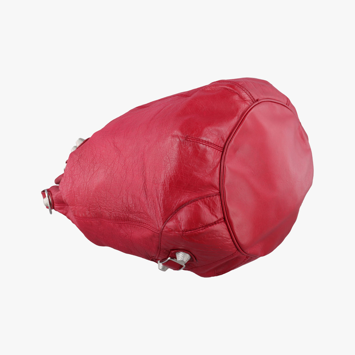 Secondhand Balenciaga Pompon Red Leather  shoulderbag | stylenewstar