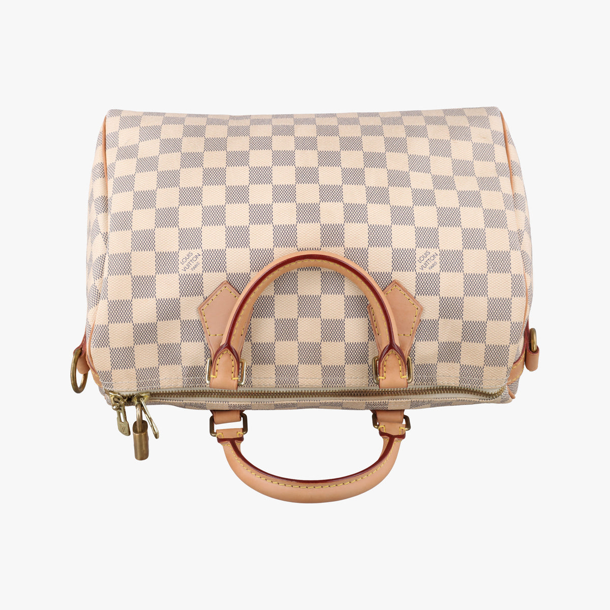 Pre-owned Louis Vuitton Speedy 30 AZUR Damier Canvas N41533 shoulderbag | stylenewstar