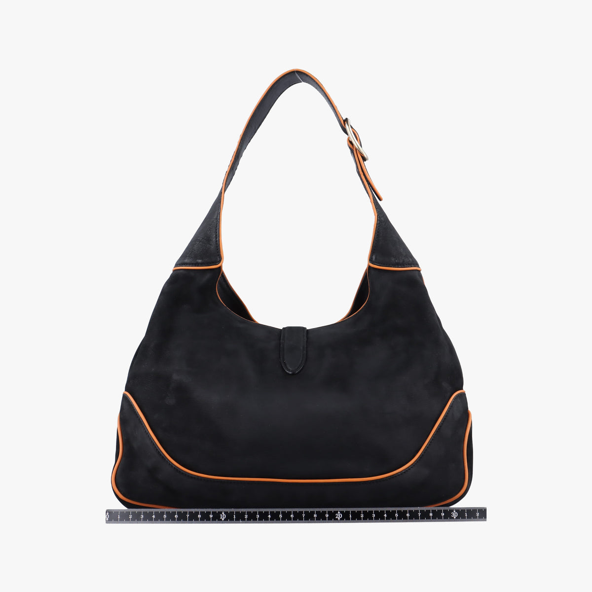 Vintage Gucci New Jackie Black Suede 277520 shoulderbag | stylenewstar
