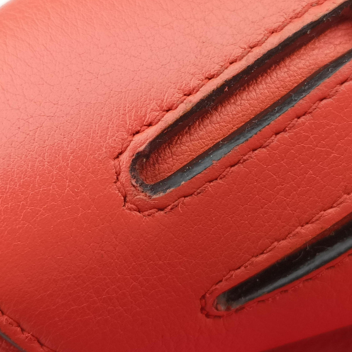 Pre-owned Loewe Anton sling Orange Leather  shoulderbag | stylenewstar