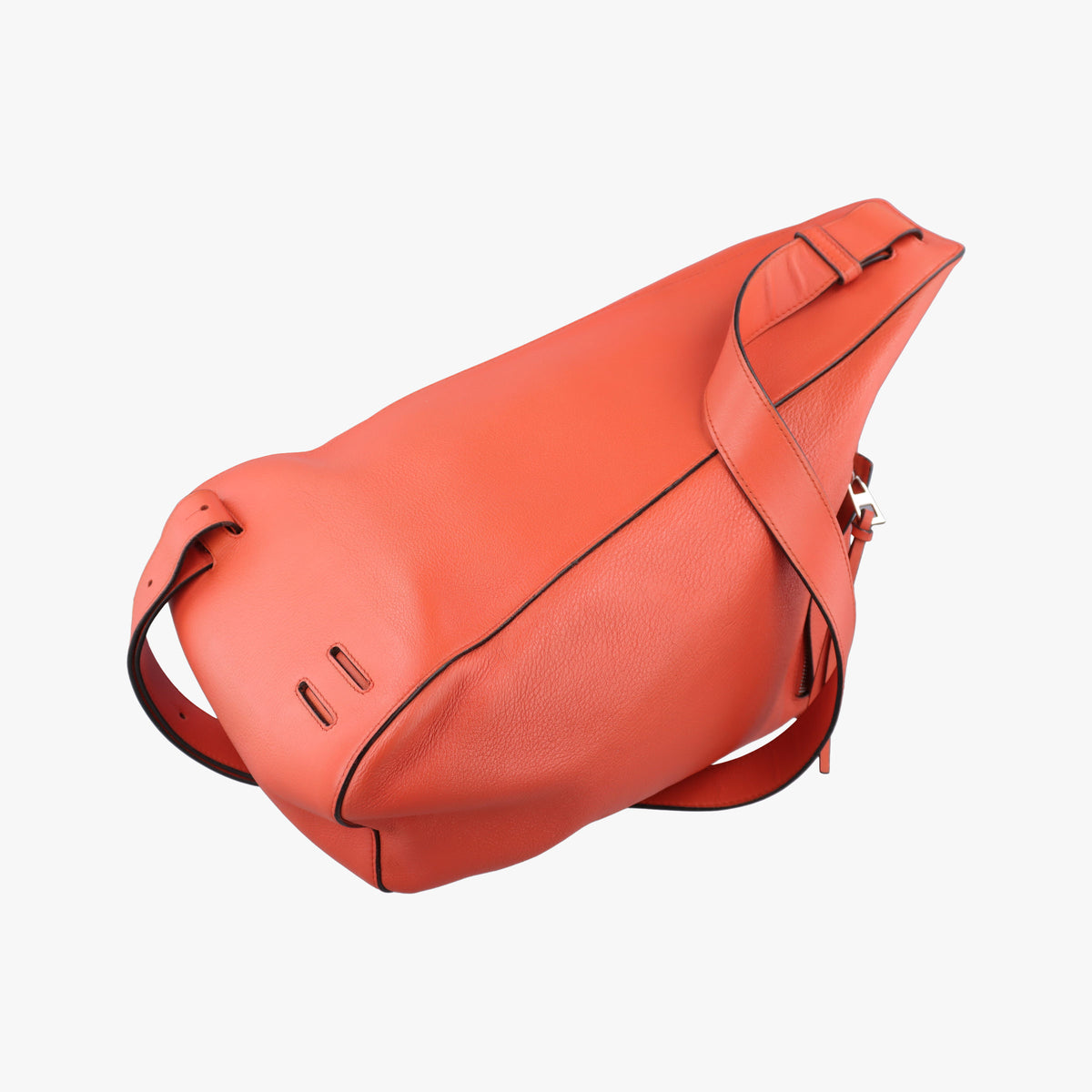 Pre-owned Loewe Anton sling Orange Leather  shoulderbag | stylenewstar