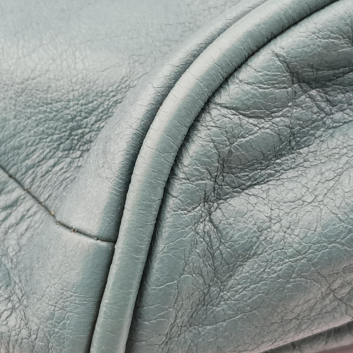 Secondhand Chloe Ethel Green Leather  shoulderbag | stylenewstar