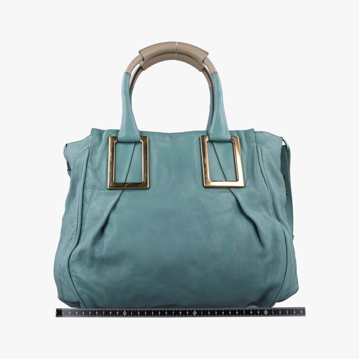 Secondhand Chloe Ethel Green Leather  shoulderbag | stylenewstar