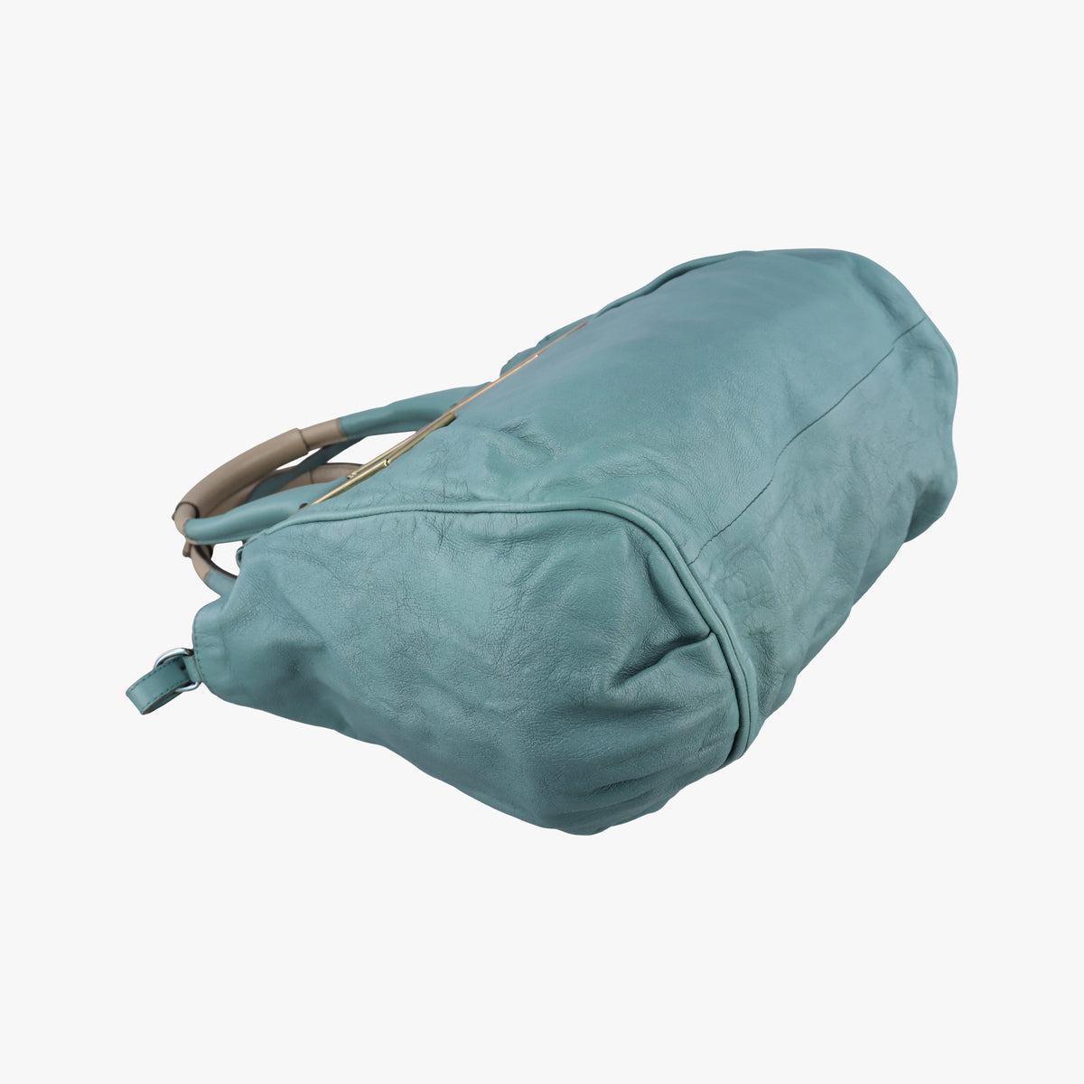 Secondhand Chloe Ethel Green Leather  shoulderbag | stylenewstar