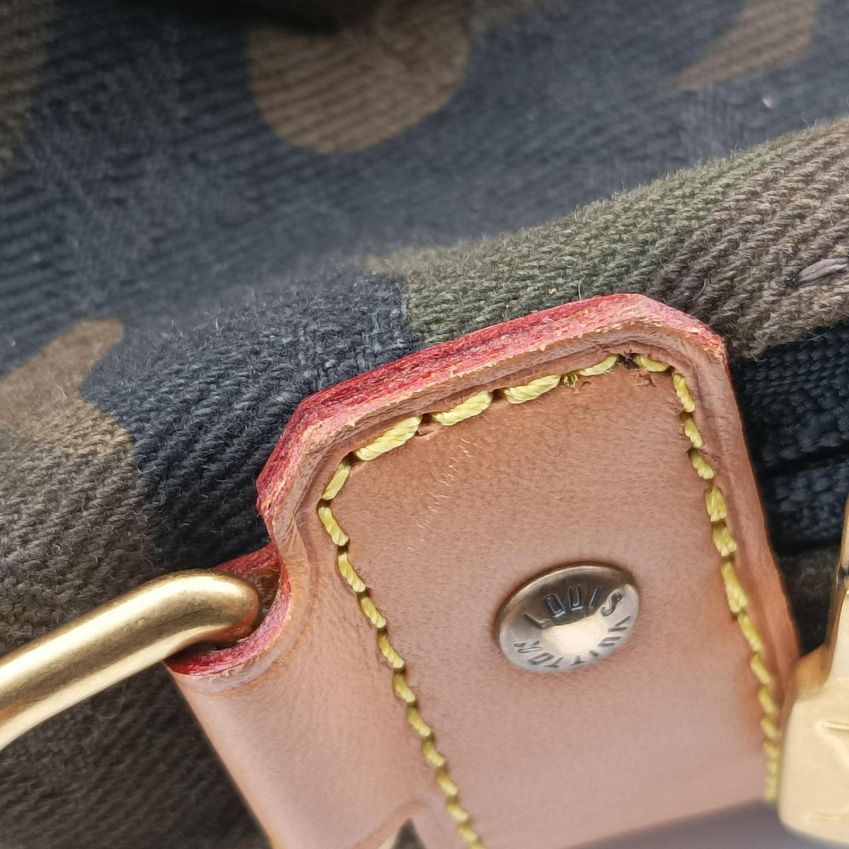 Pre-owned Louis Vuitton Supreme Apollo collaboration CAMOUFLAGE canvas M44200 backpack/rucksack | stylenewstar