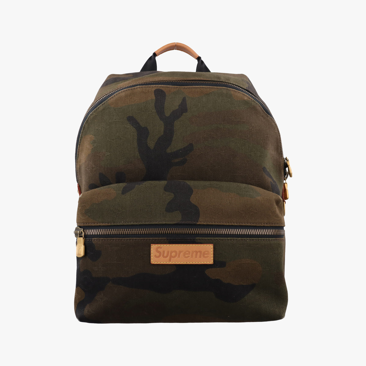 Vintage Louis Vuitton Supreme Apollo collaboration CAMOUFLAGE canvas M44200 backpack/rucksack | stylenewstar
