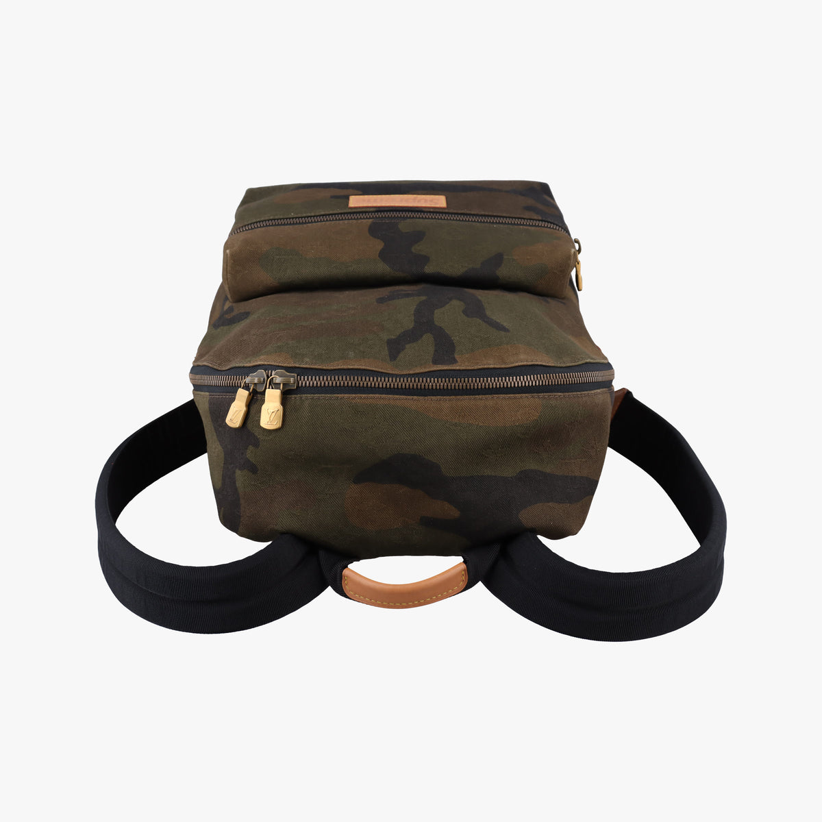 Pre-owned Louis Vuitton Supreme Apollo collaboration CAMOUFLAGE canvas M44200 backpack/rucksack | stylenewstar