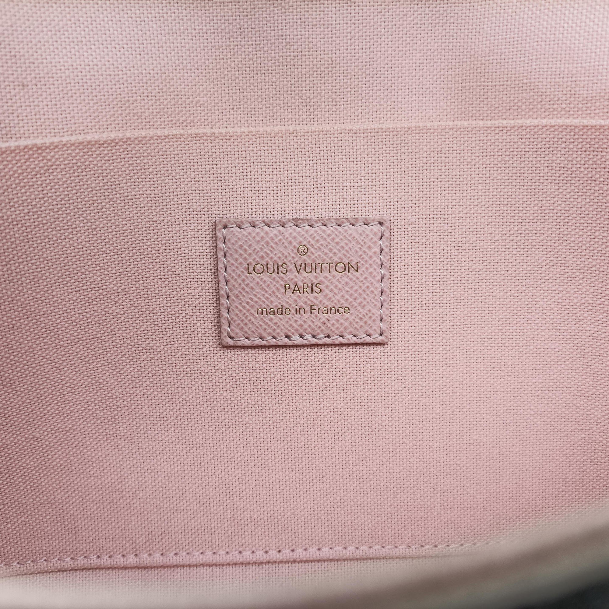 Pre-owned Louis Vuitton Pochette Felicie Azur Damier Canvas N63106 shoulderbag | stylenewstar