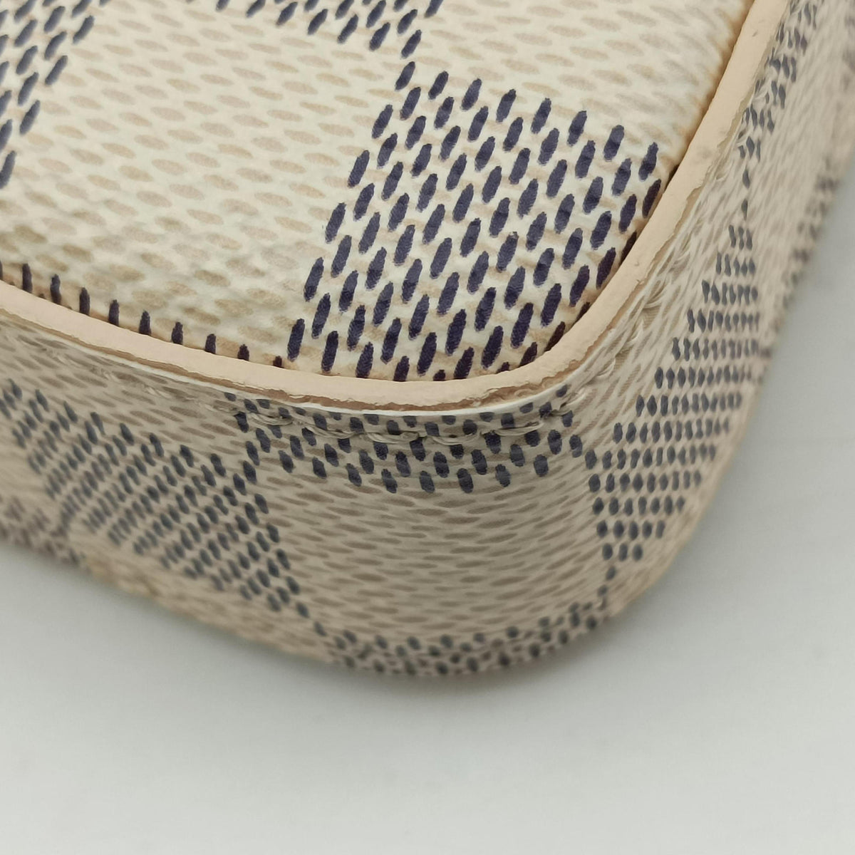 Pre-owned Louis Vuitton Pochette Felicie Azur Damier Canvas N63106 shoulderbag | stylenewstar