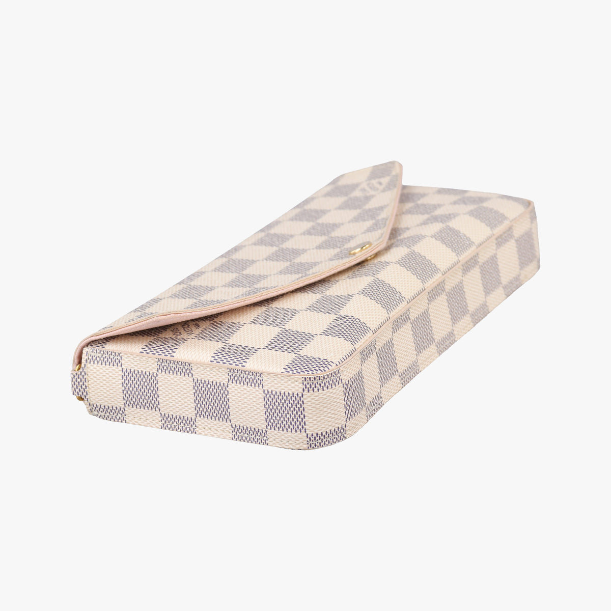 Pre-owned Louis Vuitton Pochette Felicie Azur Damier Canvas N63106 shoulderbag | stylenewstar