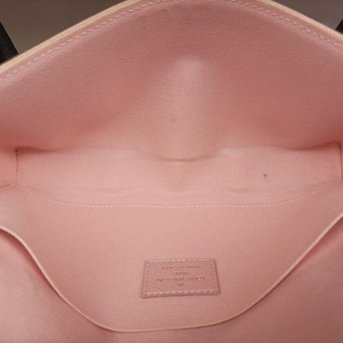 Pre-owned Louis Vuitton Pochette Felicie Azur Damier Canvas N63106 shoulderbag | stylenewstar
