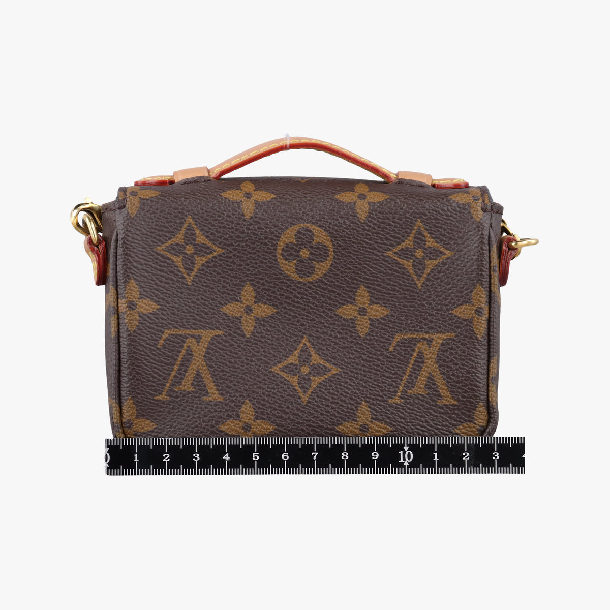 Pre-owned Louis Vuitton Micro Metis Brown Monogram Canvas M81267 shoulderbag | stylenewstar
