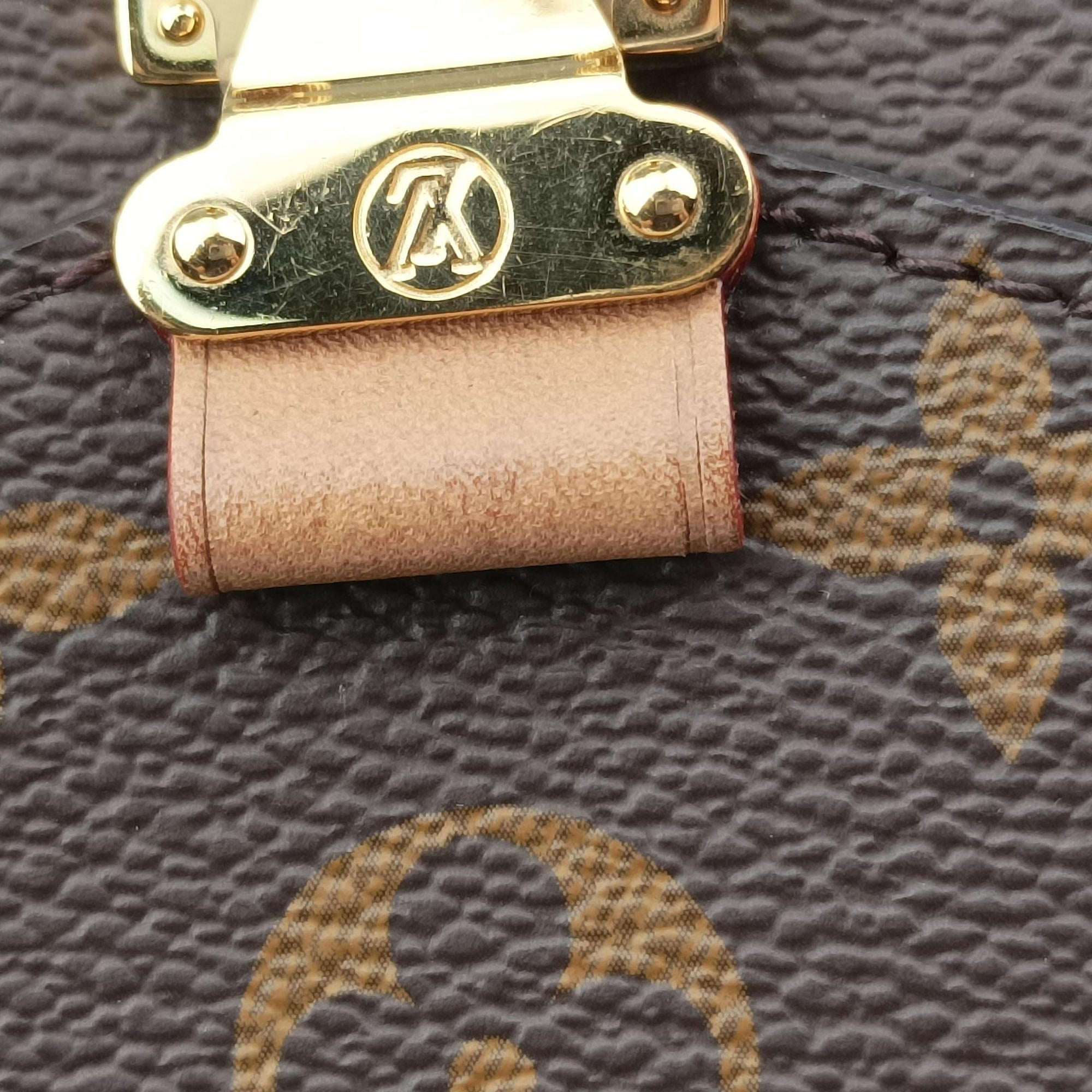 Pre-owned Louis Vuitton Micro Metis Brown Monogram Canvas M81267 shoulderbag | stylenewstar