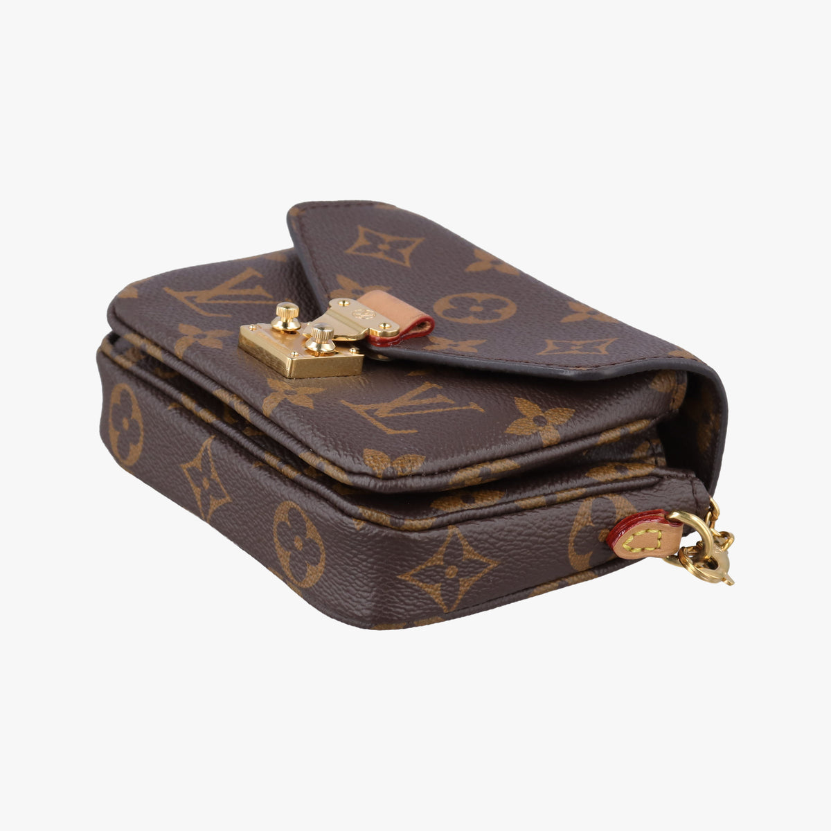 Pre-owned Louis Vuitton Micro Metis Brown Monogram Canvas M81267 shoulderbag | stylenewstar