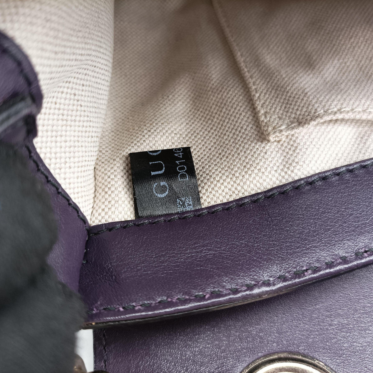 Vintage Gucci Emily Purple Leather 295402 shoulderbag | stylenewstar