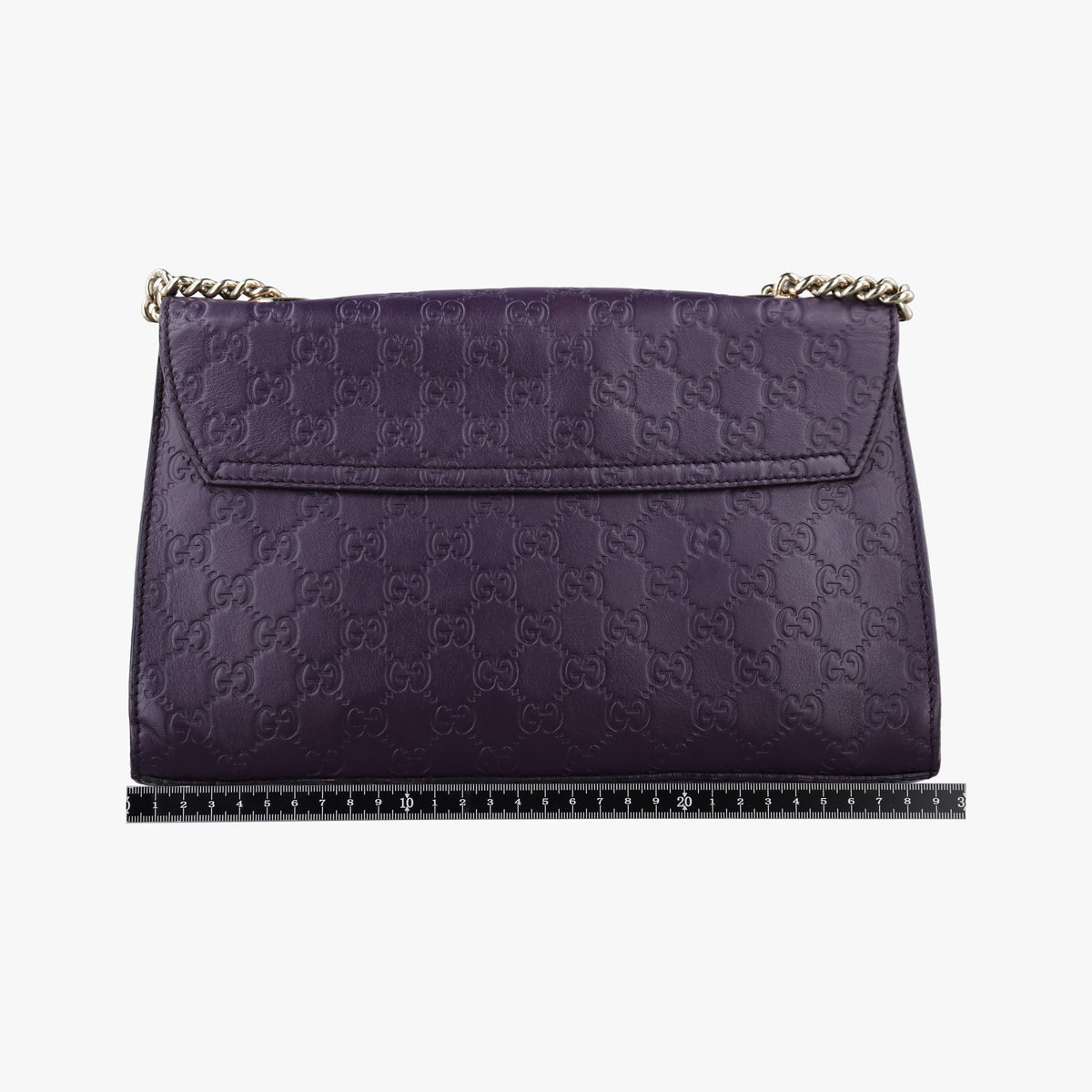 Vintage Gucci Emily Purple Leather 295402 shoulderbag | stylenewstar