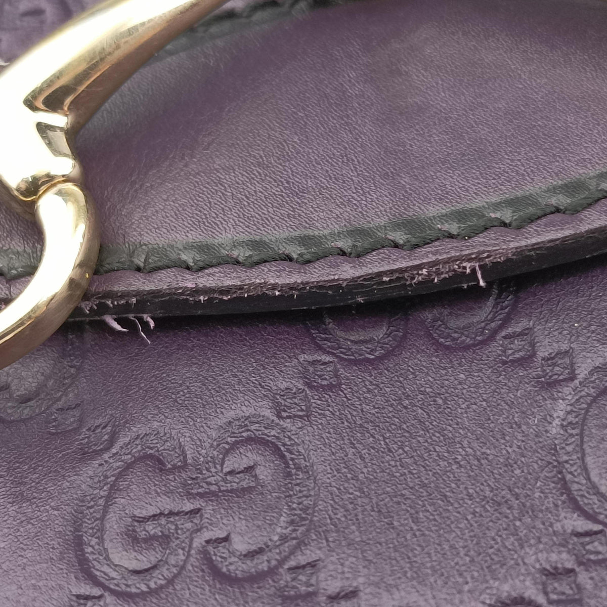 Vintage Gucci Emily Purple Leather 295402 shoulderbag | stylenewstar
