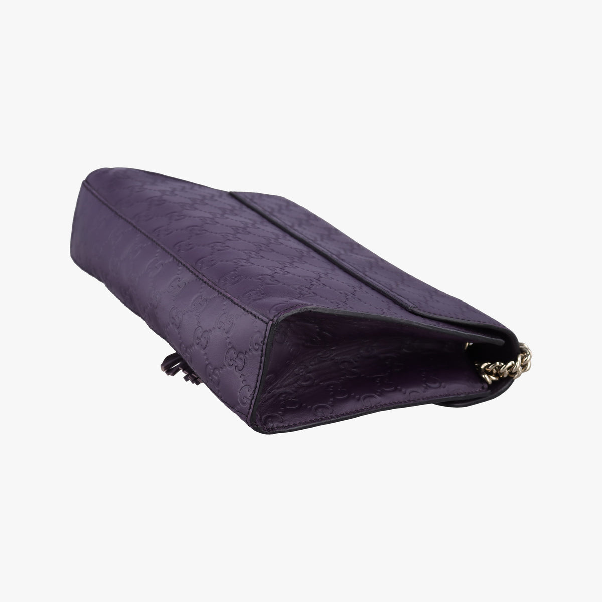 Vintage Gucci Emily Purple Leather 295402 shoulderbag | stylenewstar