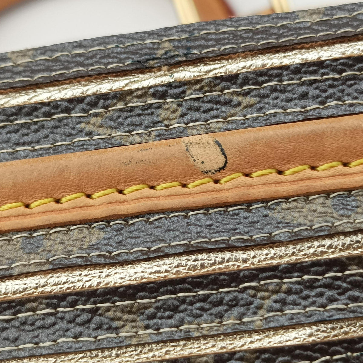 Pre-owned Louis Vuitton Eden Speedy Bandouliere 30 Argent Monogram Eden Canvas M40358 shoulderbag | stylenewstar