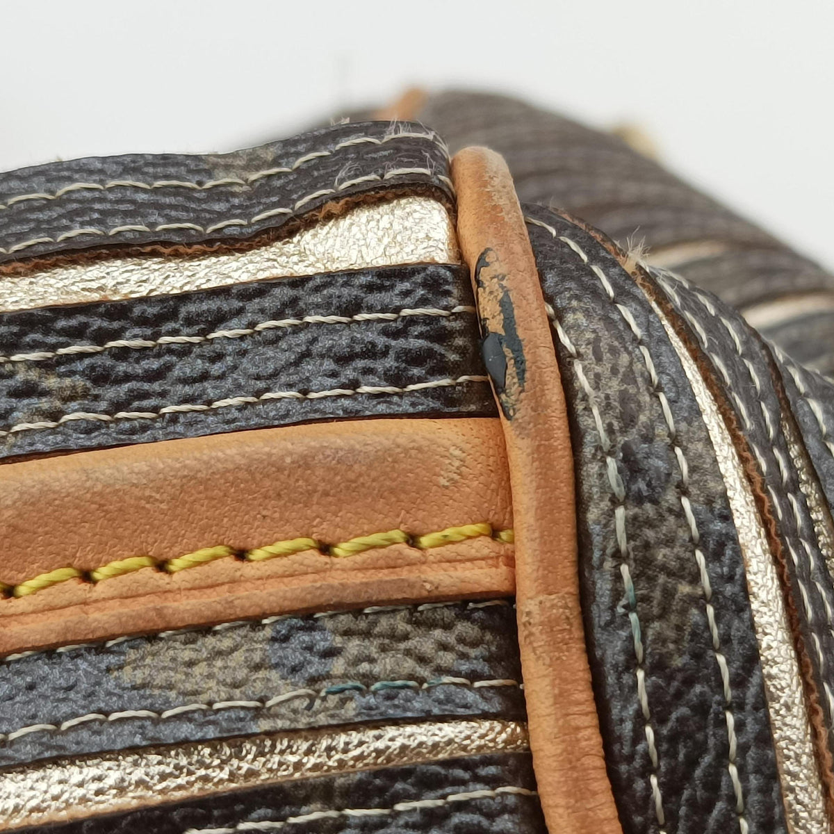 Pre-owned Louis Vuitton Eden Speedy Bandouliere 30 Argent Monogram Eden Canvas M40358 shoulderbag | stylenewstar