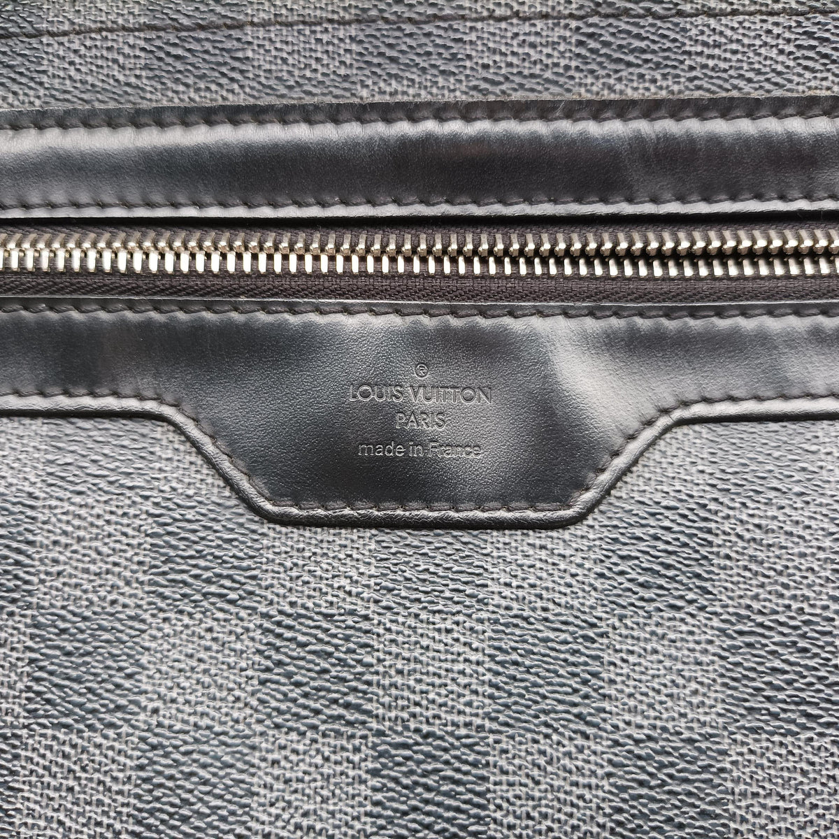 Secondhand Louis Vuitton DANIEL GM Noir Damier GRAPHITE N58033 shoulderbag | stylenewstar
