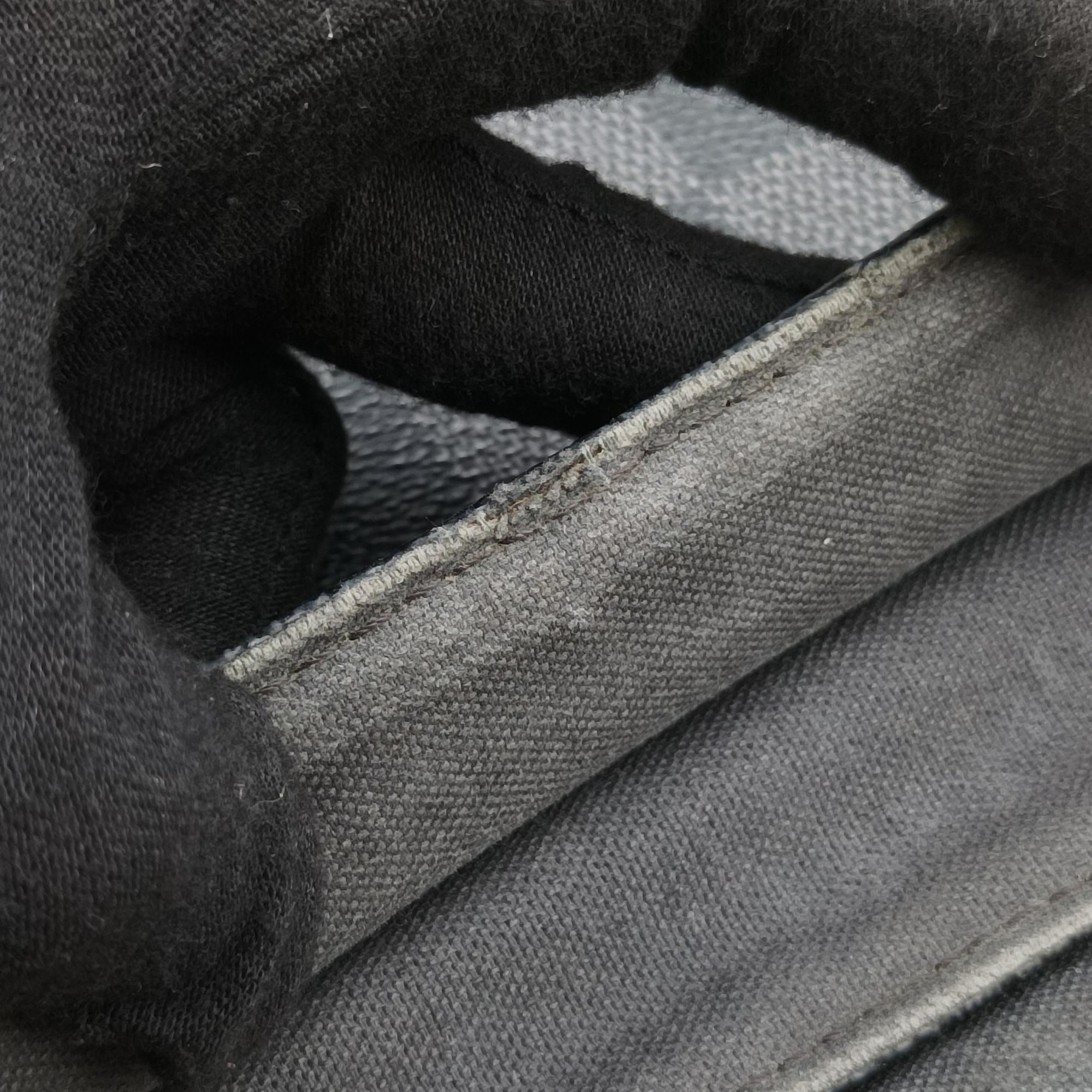 Pre-owned Louis Vuitton DANIEL GM Noir Damier GRAPHITE N58033 shoulderbag | stylenewstar