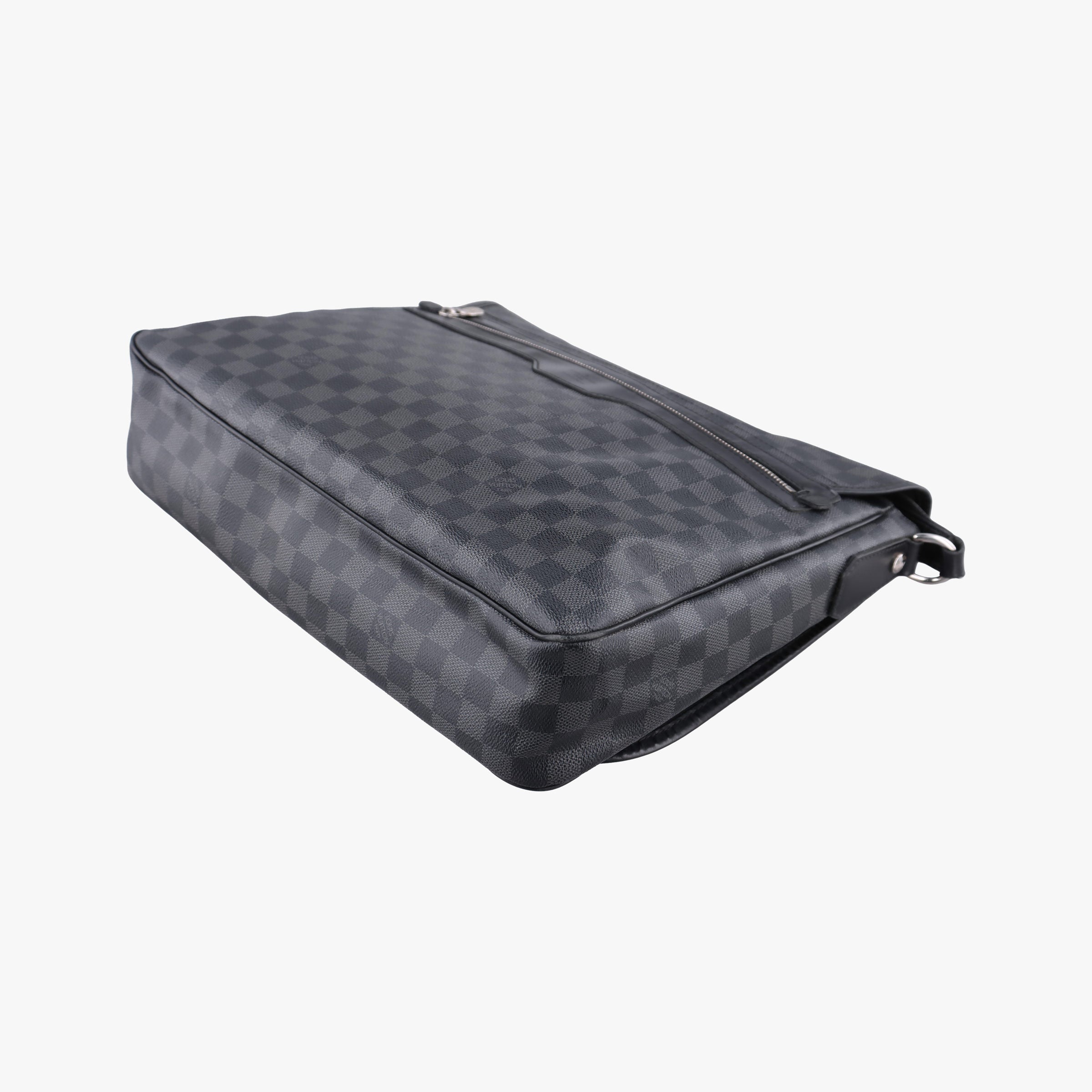 Pre-owned Louis Vuitton DANIEL GM Noir Damier GRAPHITE N58033 shoulderbag | stylenewstar