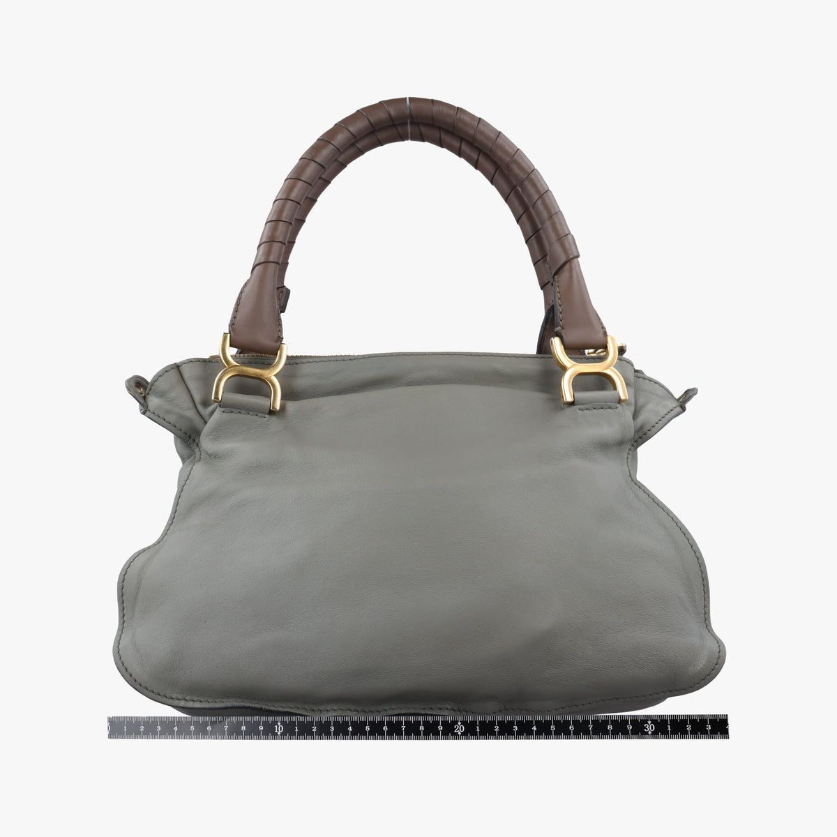 Vintage Chloe Mercy Grey Leather  shoulderbag | stylenewstar