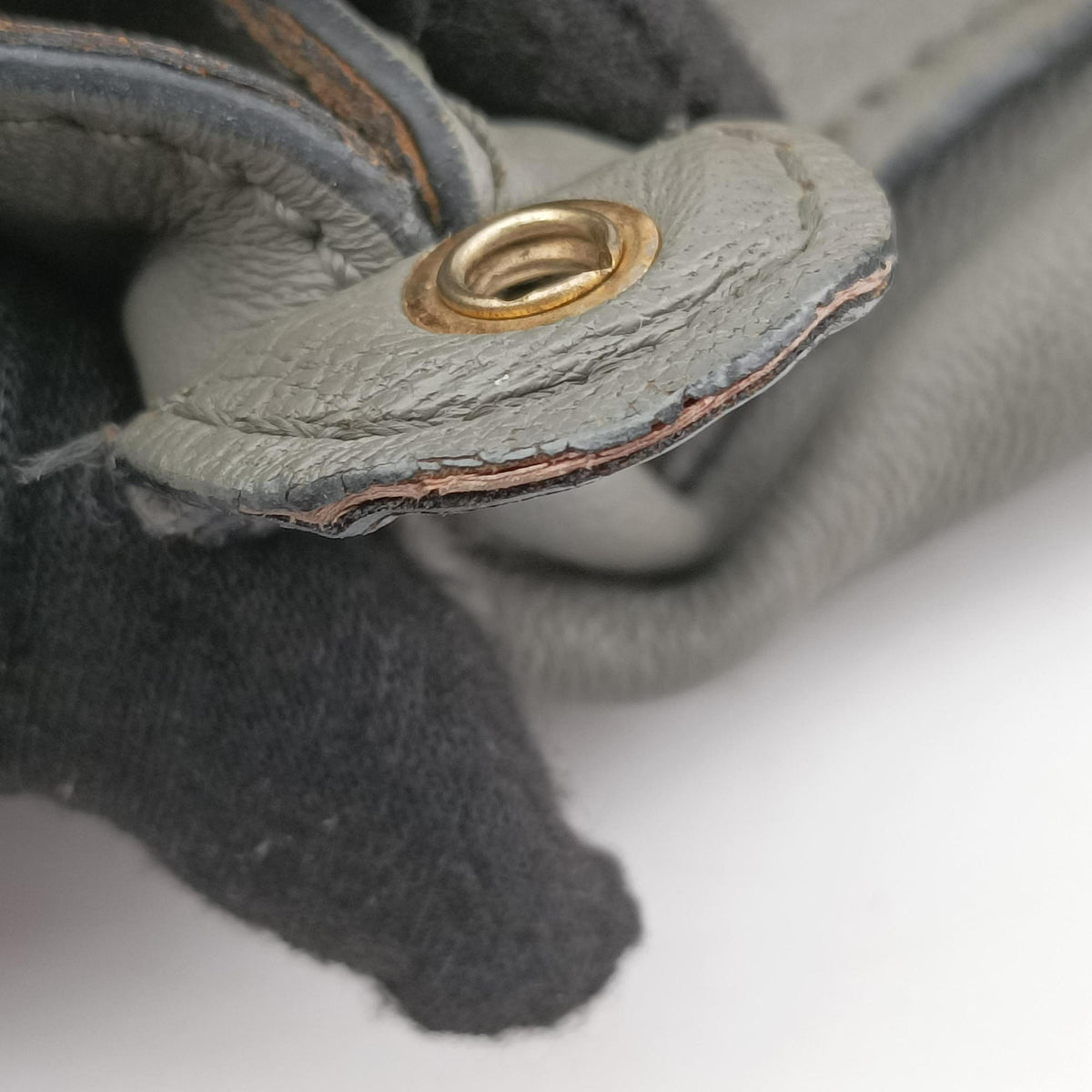 Vintage Chloe Mercy Grey Leather  shoulderbag | stylenewstar