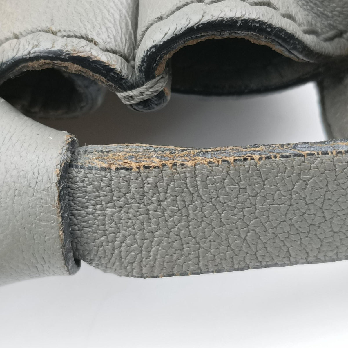 Vintage Chloe Mercy Grey Leather  shoulderbag | stylenewstar