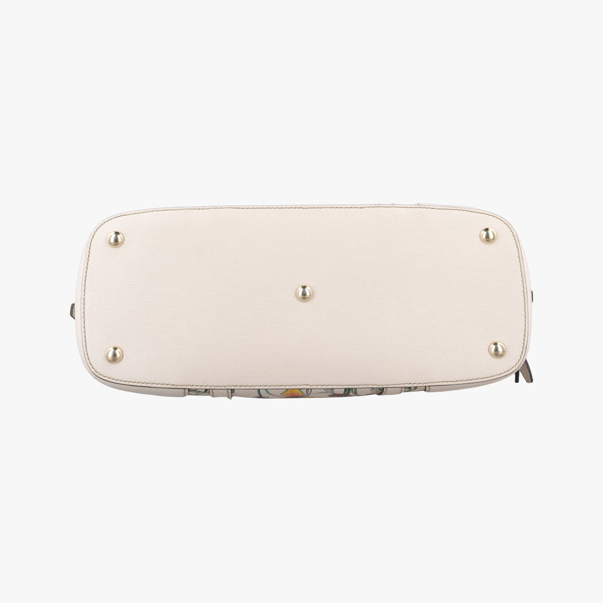 Pre-owned Gucci Nice Floral White Leather 309617 shoulderbag | stylenewstar