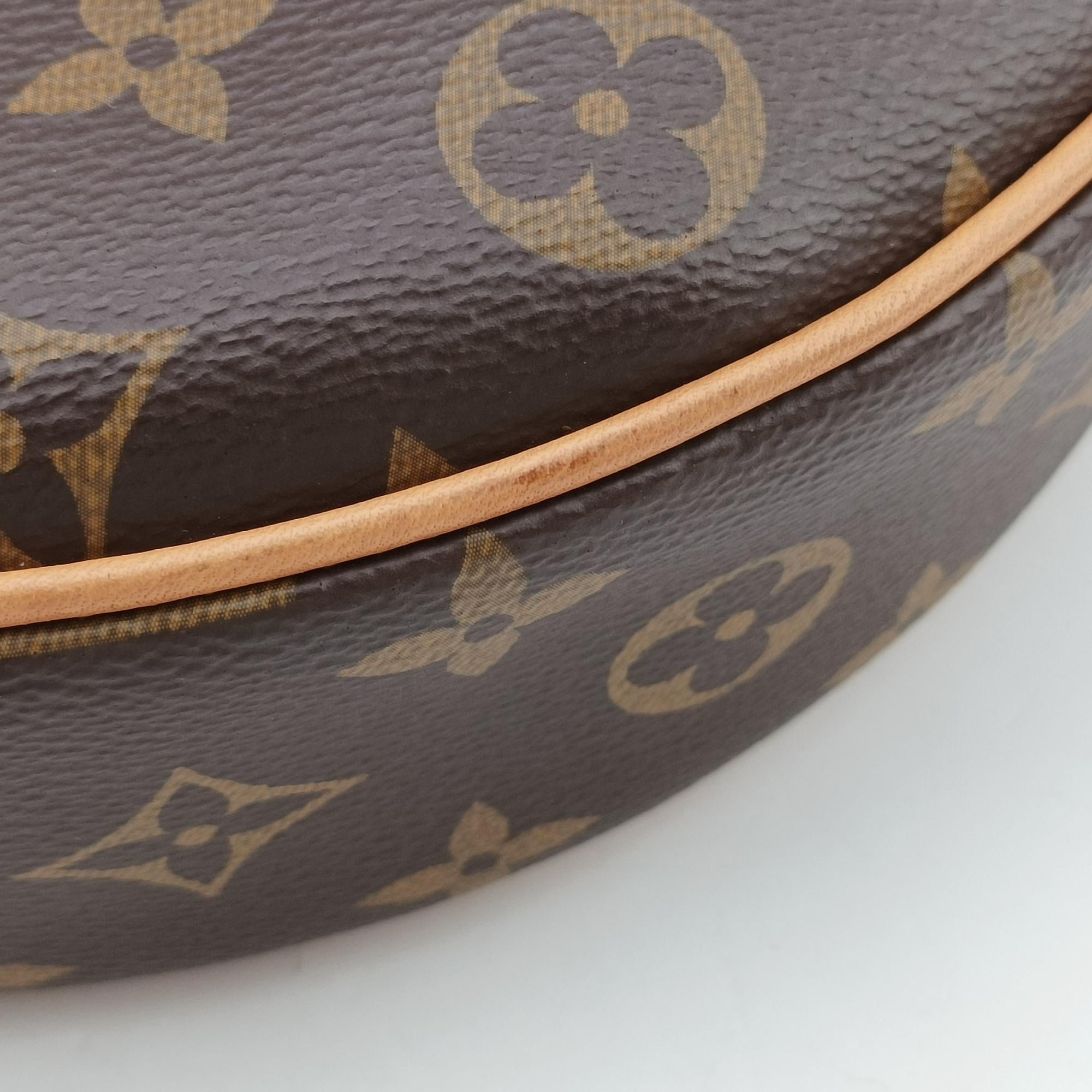 Pre-owned Louis Vuitton LOOP Brown PVC coated canvas M81098 shoulderbag | stylenewstar