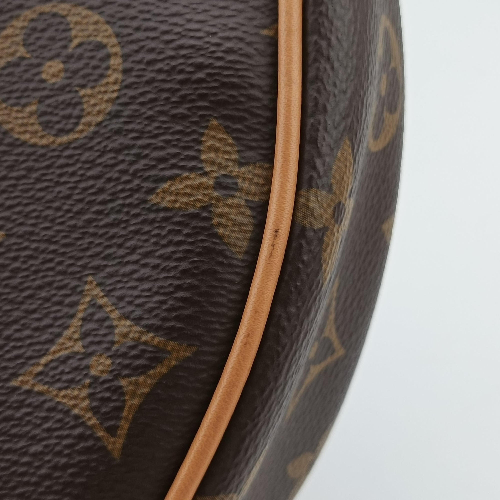 Pre-owned Louis Vuitton LOOP Brown PVC coated canvas M81098 shoulderbag | stylenewstar