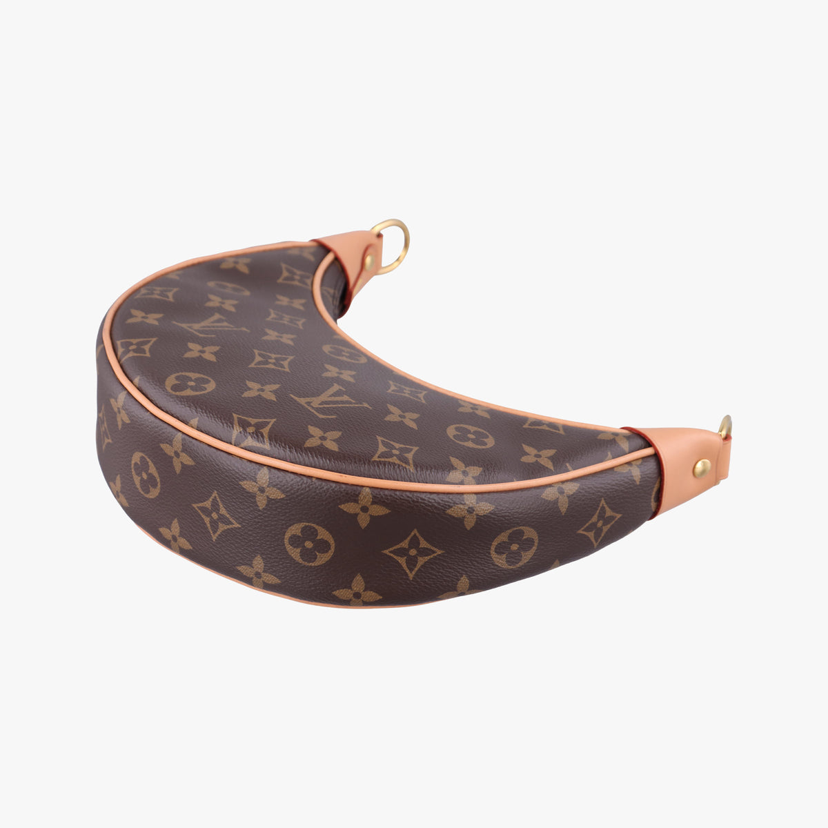 Pre-owned Louis Vuitton LOOP Brown PVC coated canvas M81098 shoulderbag | stylenewstar