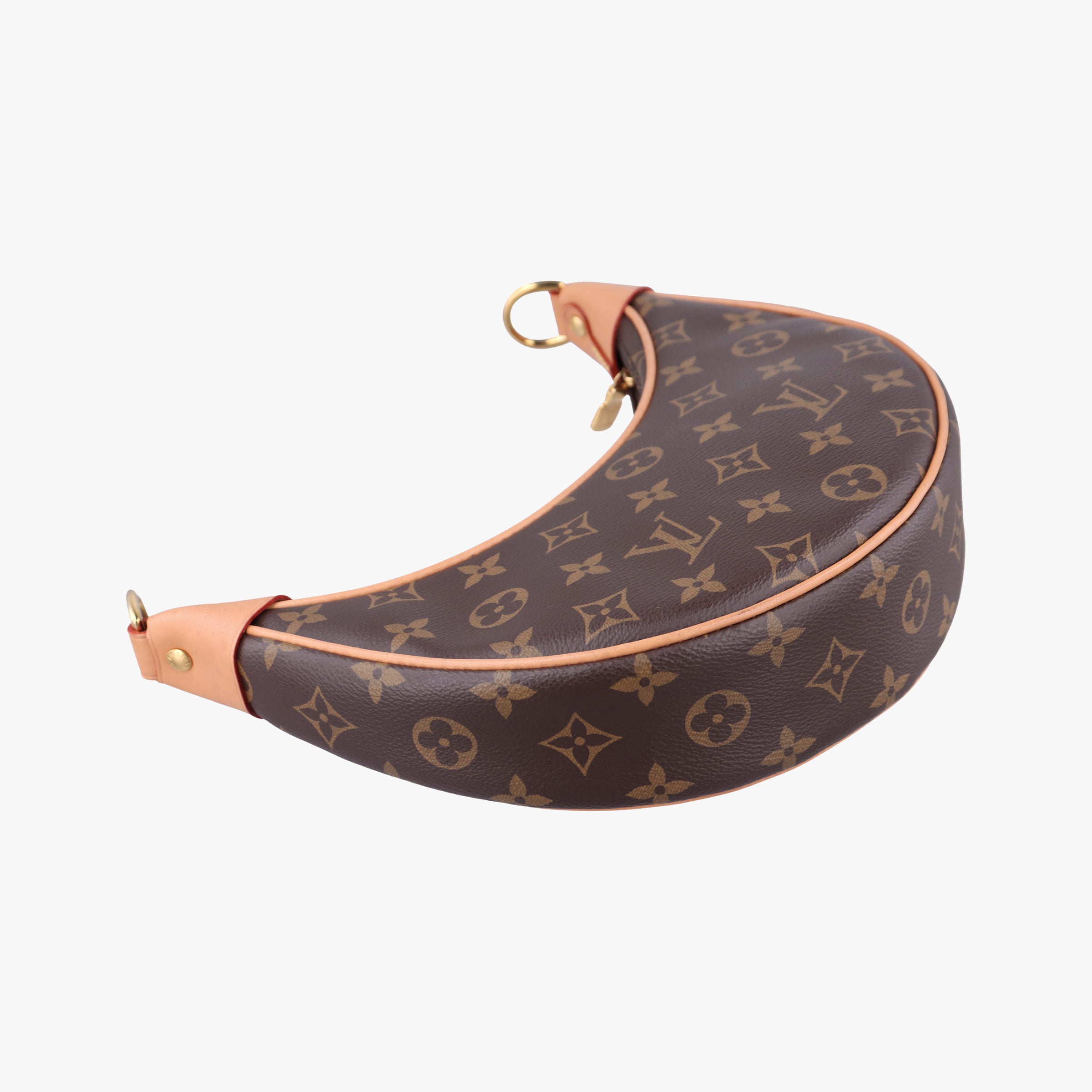 Pre-owned Louis Vuitton LOOP Brown PVC coated canvas M81098 shoulderbag | stylenewstar