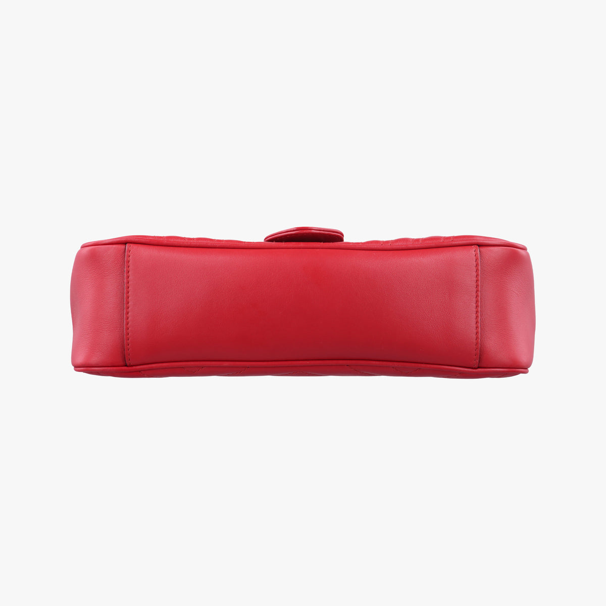 Pre-owned Gucci GG Marmont Red Leather 443497 shoulderbag | stylenewstar
