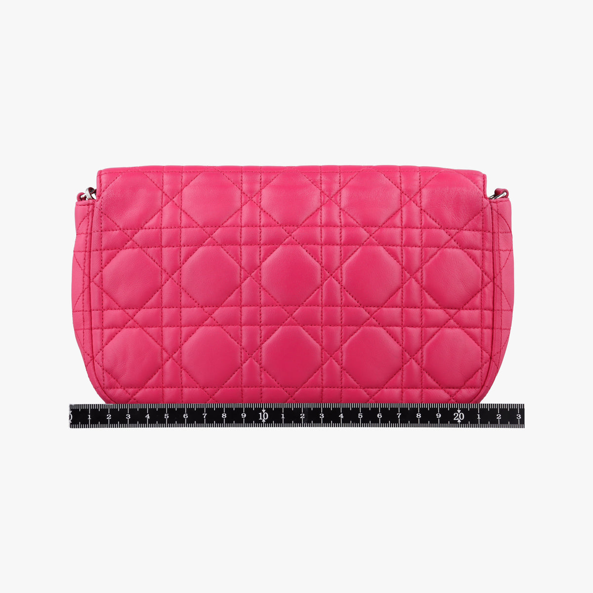 Secondhand Christian Dior Miss Dior CANNAGE New Lock Rose lambskin  shoulderbag | stylenewstar