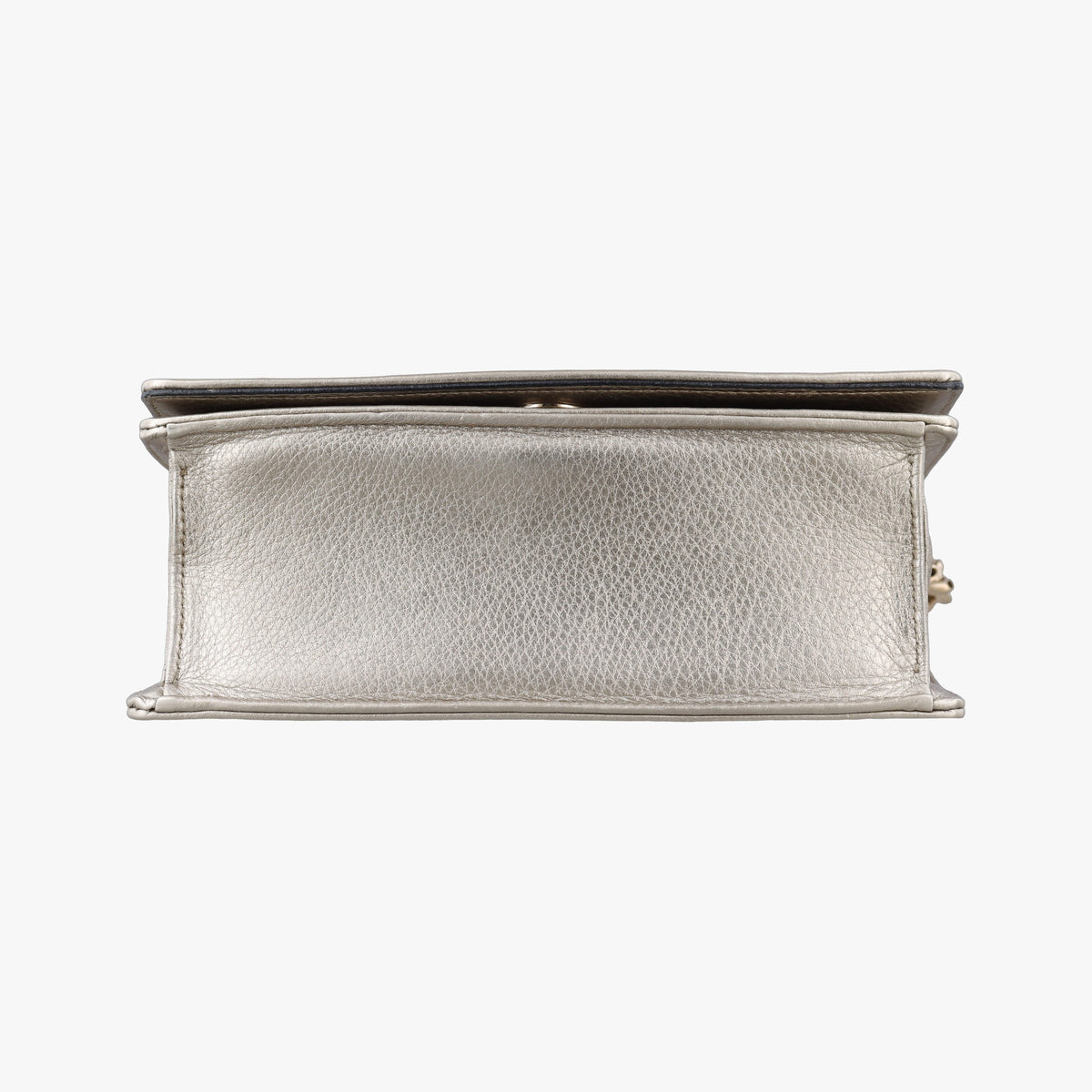 Pre-owned Christian Dior DIORAMA Gold Leather  shoulderbag | stylenewstar