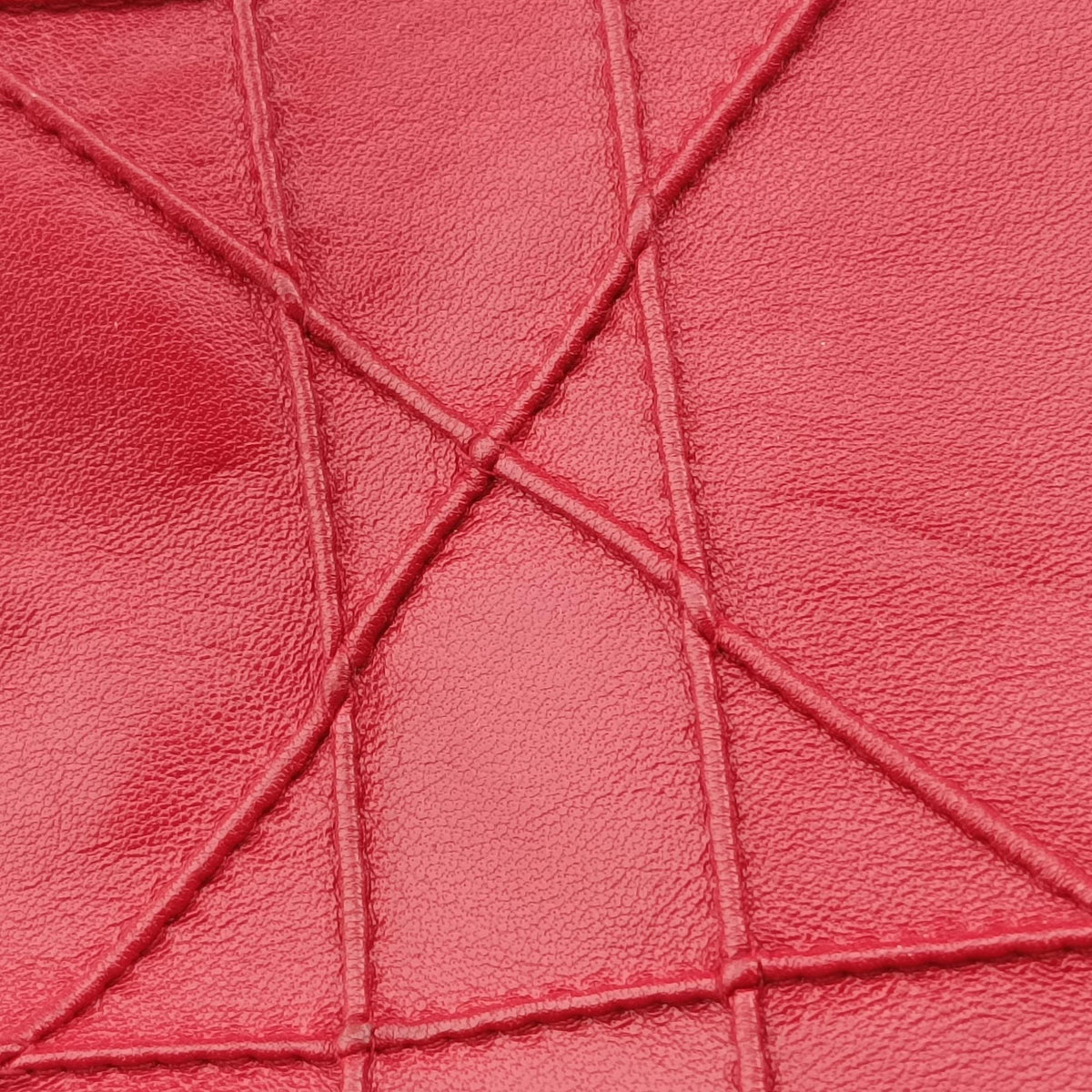 Pre-owned Christian Dior Granville Red lambskin  shoulderbag | stylenewstar