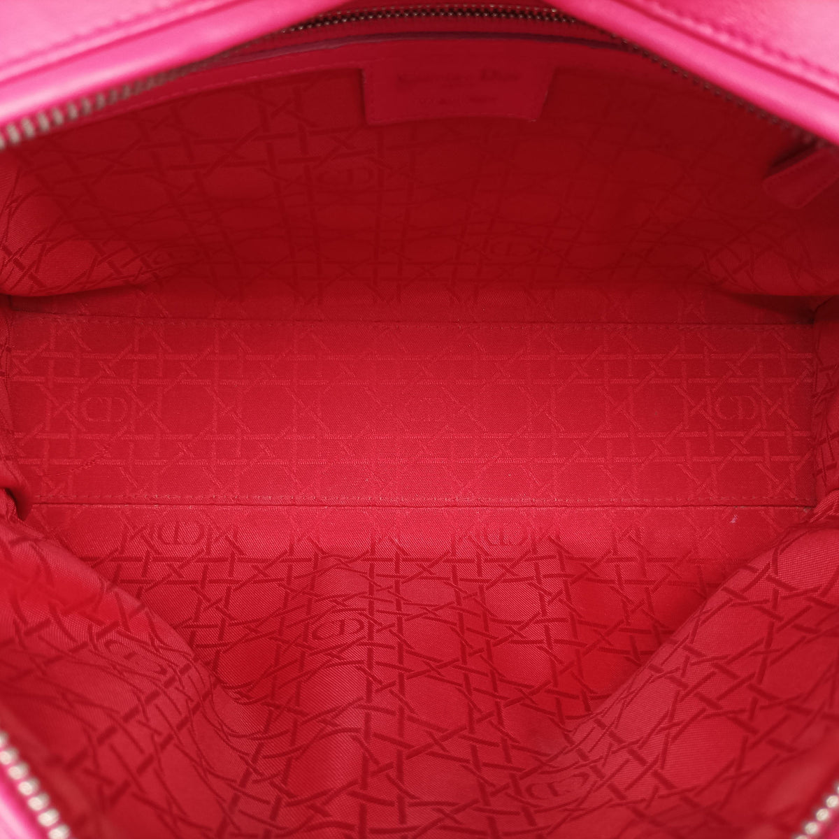 Pre-owned Christian Dior Lady Dior Rose lambskin  handbag | stylenewstar