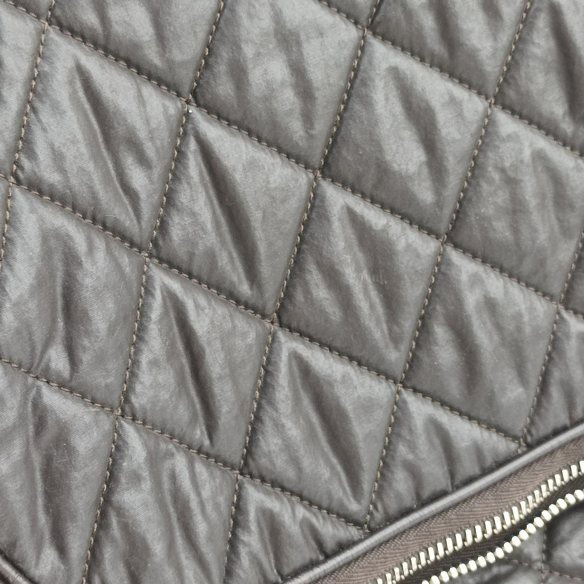 Pre-owned Chanel Coco Cocoon Brown Nylon A66507 shoulderbag | stylenewstar