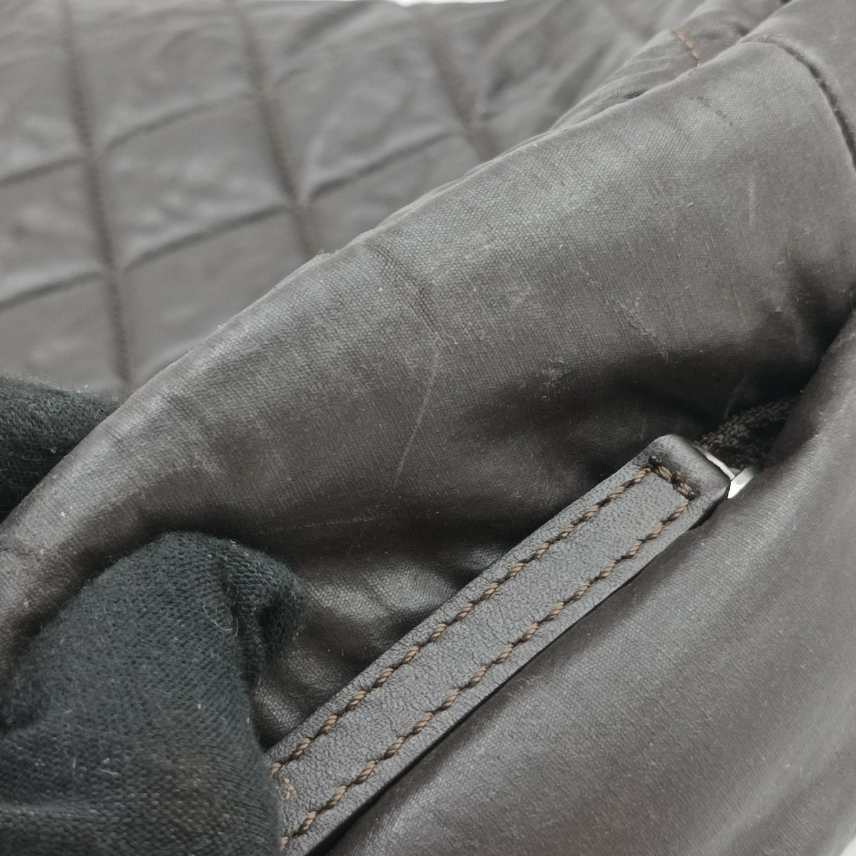 Pre-owned Chanel Coco Cocoon Brown Nylon A66507 shoulderbag | stylenewstar