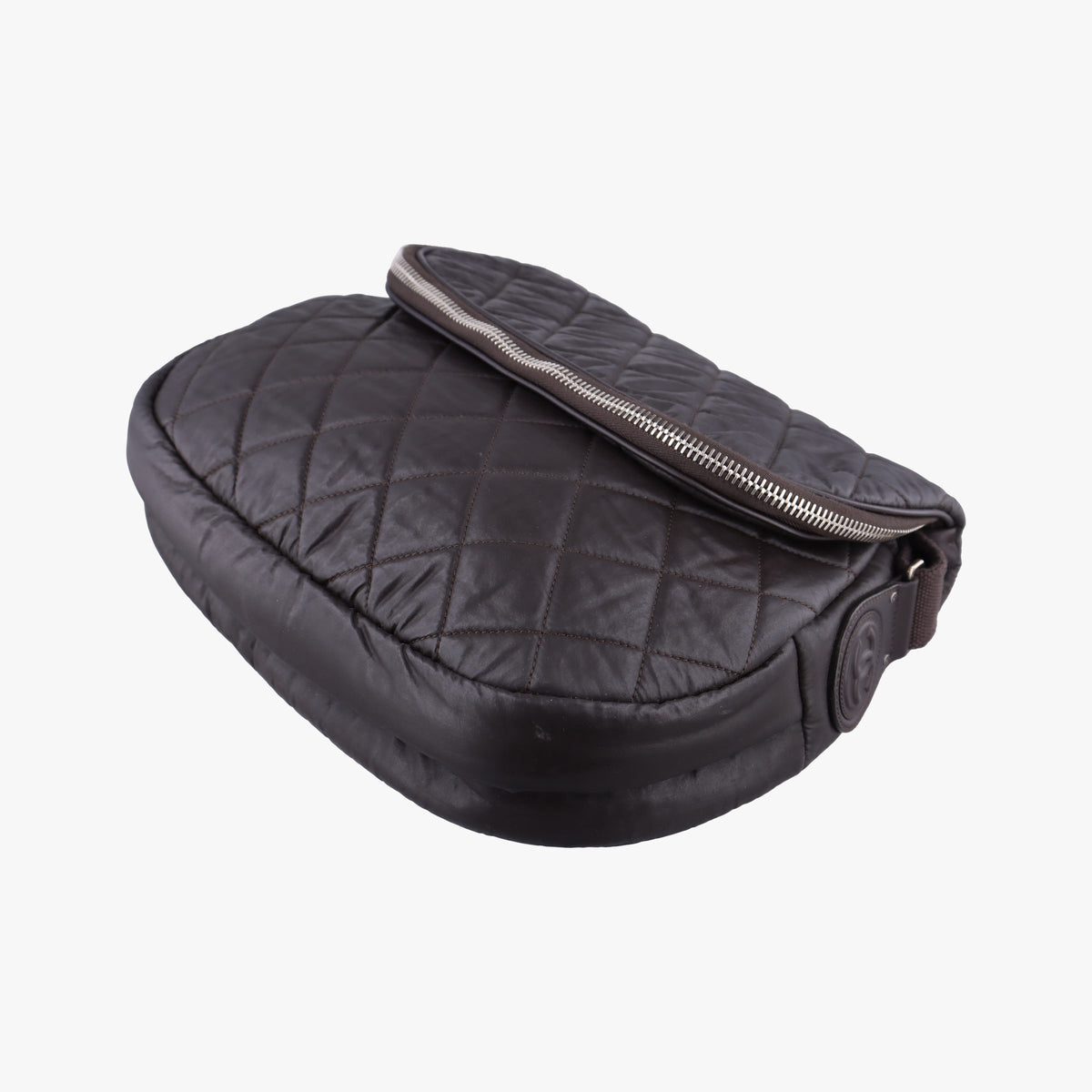 Pre-owned Chanel Coco Cocoon Brown Nylon A66507 shoulderbag | stylenewstar